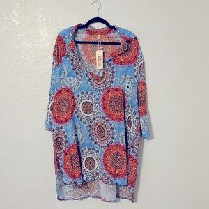 Swimsuit cover/shirt size 2X